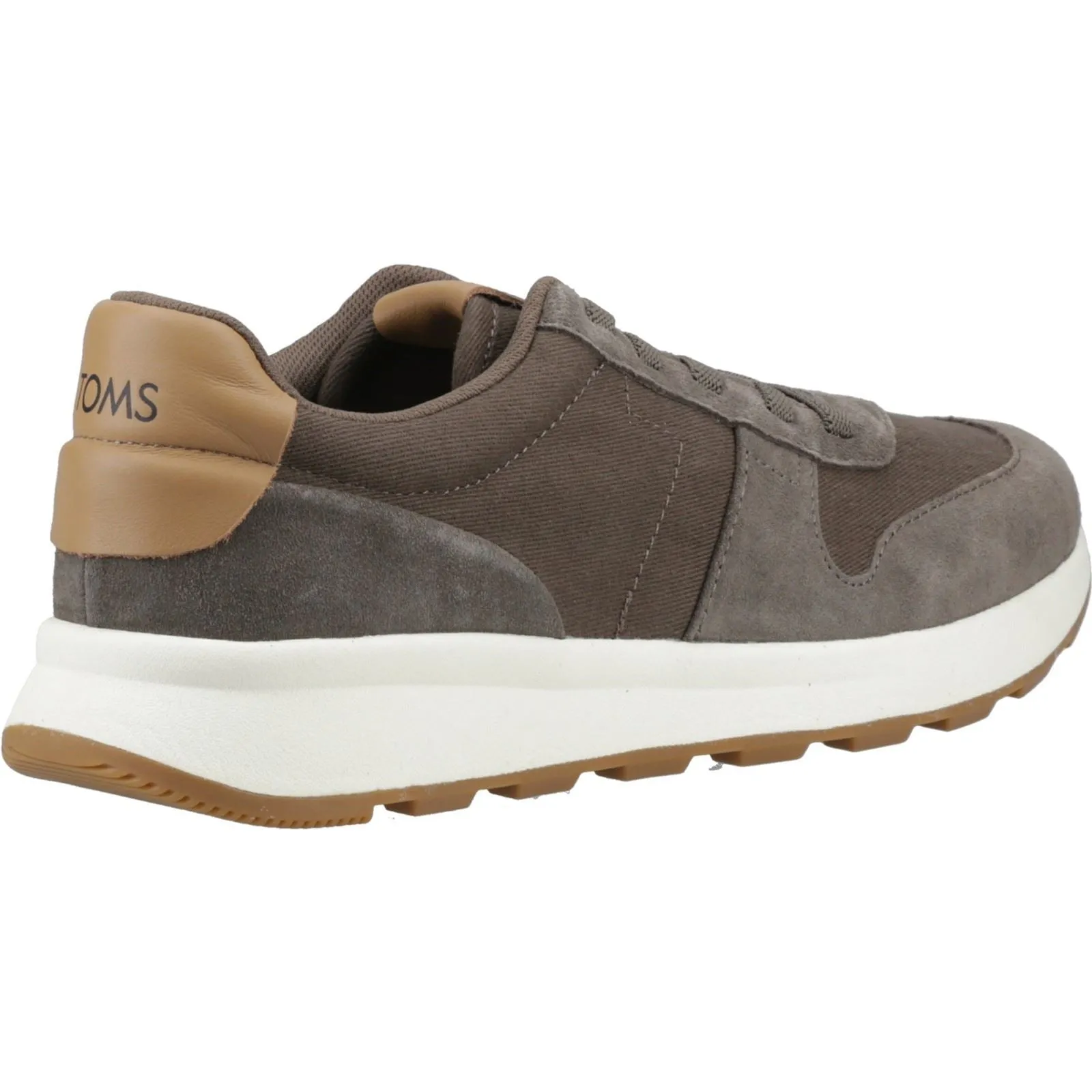 TOMS Men's TRVL LITE Retro Trainer in Olive