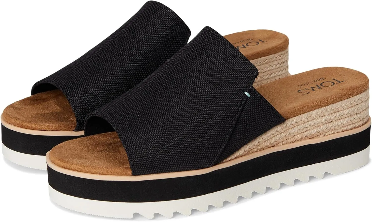 TOMS Women's Diana Mule Espadrille Wedge Sandal