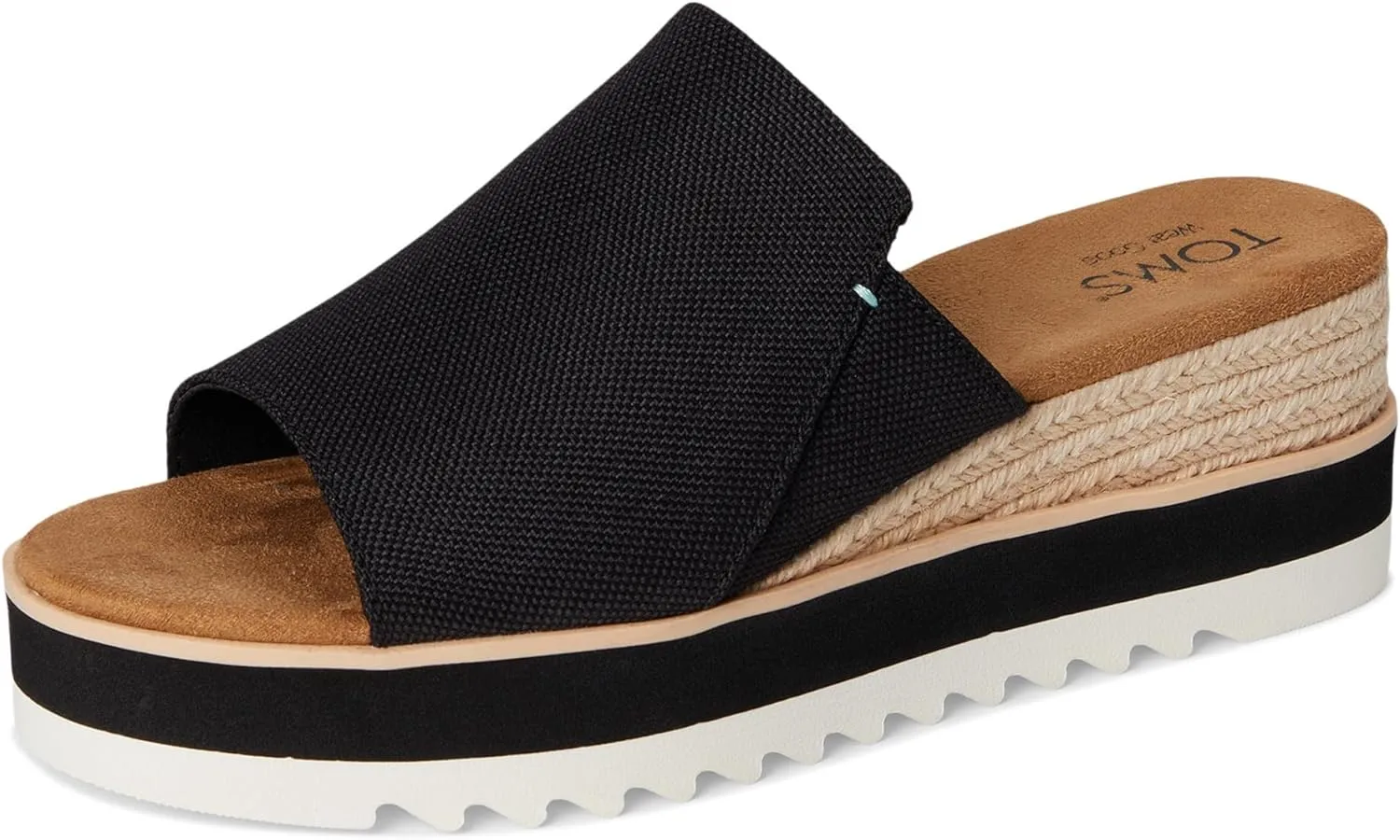 TOMS Women's Diana Mule Espadrille Wedge Sandal