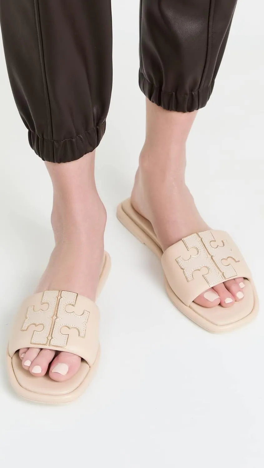Tory Burch Women's Double T Sport Slides