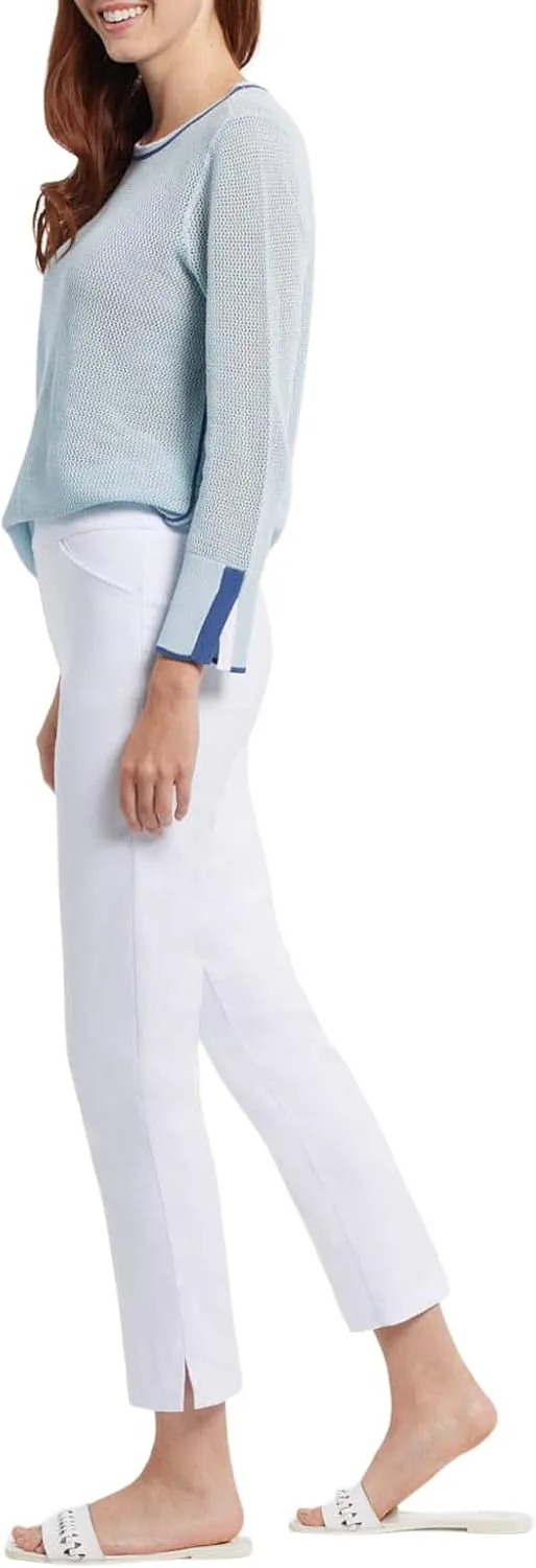 Tribal Women's Performance Stretch Pull on Slimming Ankle Pants