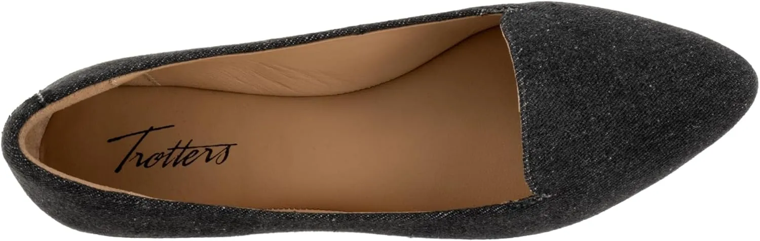 Trotters Women's Estee Woven Ballet Flat