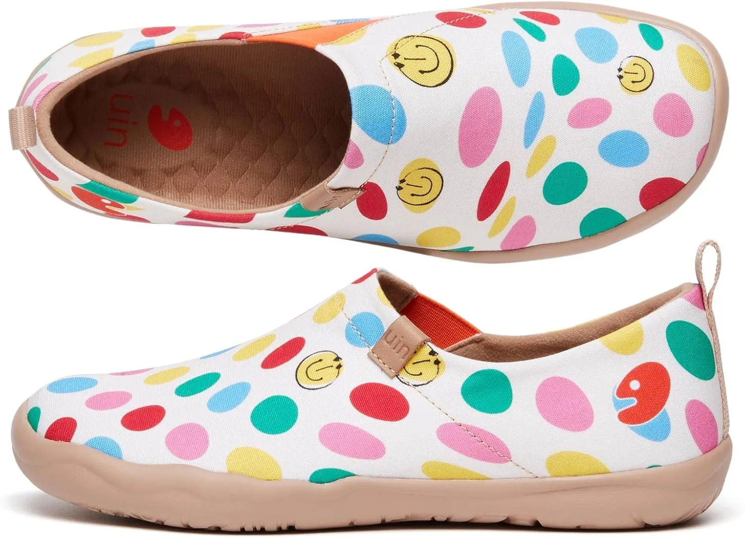 UIN Women's Art Travel Shoes Slip On Casual Cozy Loafers Lightweight Comfort Fashion Sneaker Toledo Ⅰ