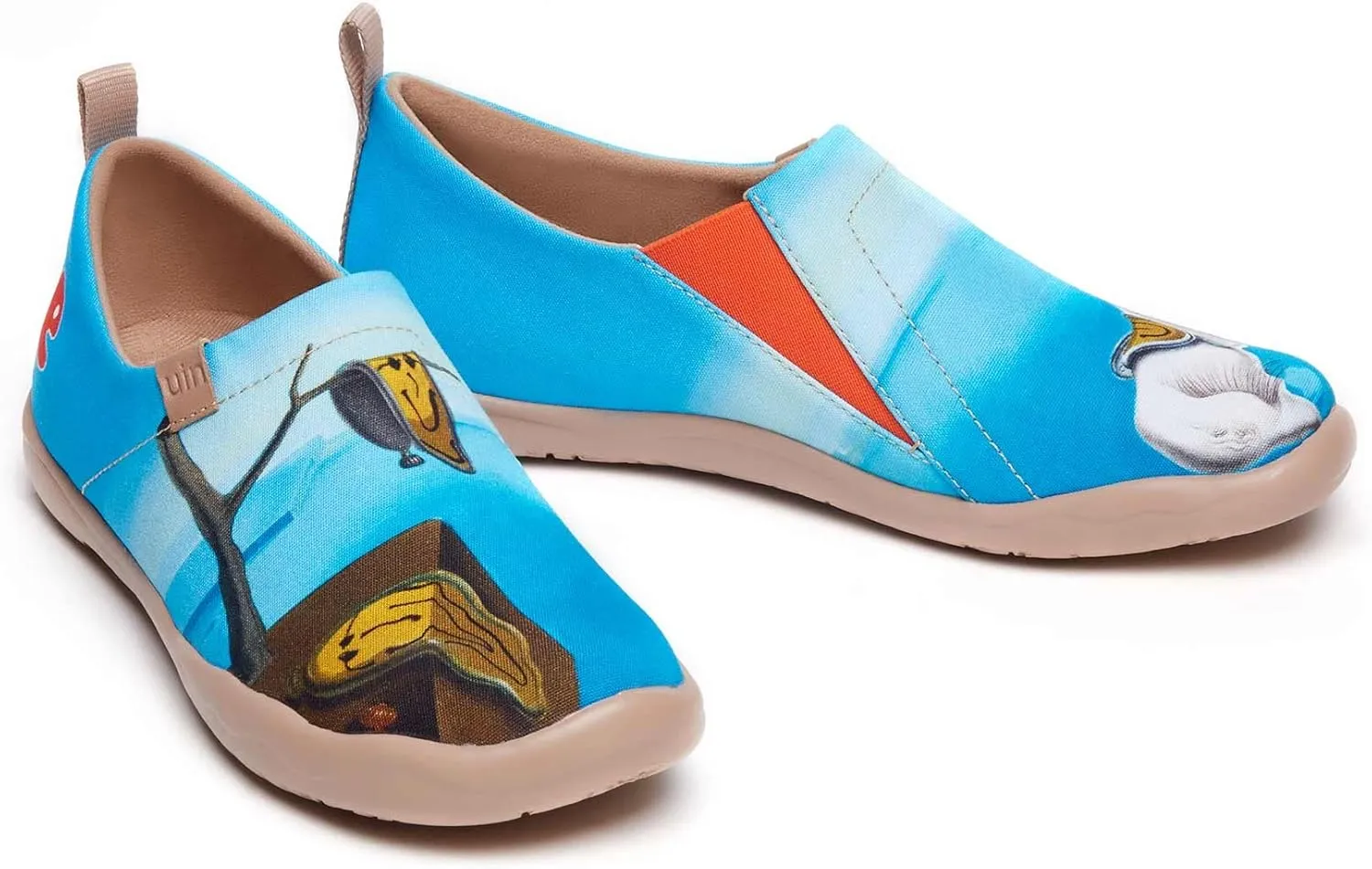 UIN Women's Art Travel Shoes Slip On Casual Cozy Loafers Lightweight Comfort Fashion Sneaker Toledo Ⅰ