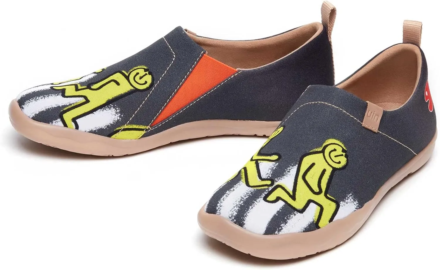 UIN Women's Art Travel Shoes Slip On Casual Cozy Loafers Lightweight Comfort Fashion Sneaker Toledo Ⅰ