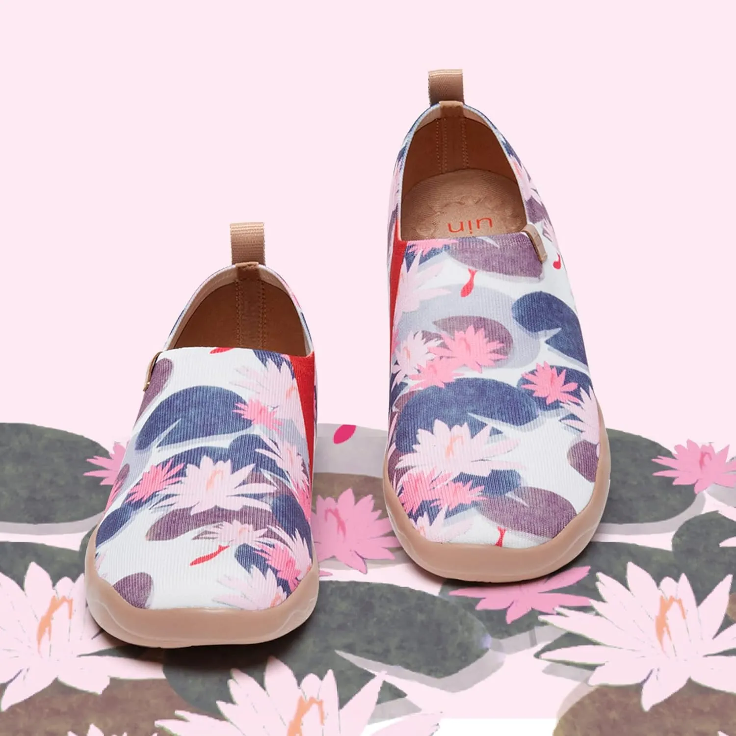 UIN x National Gallery Collaboration Slip On Art Travel Shoes