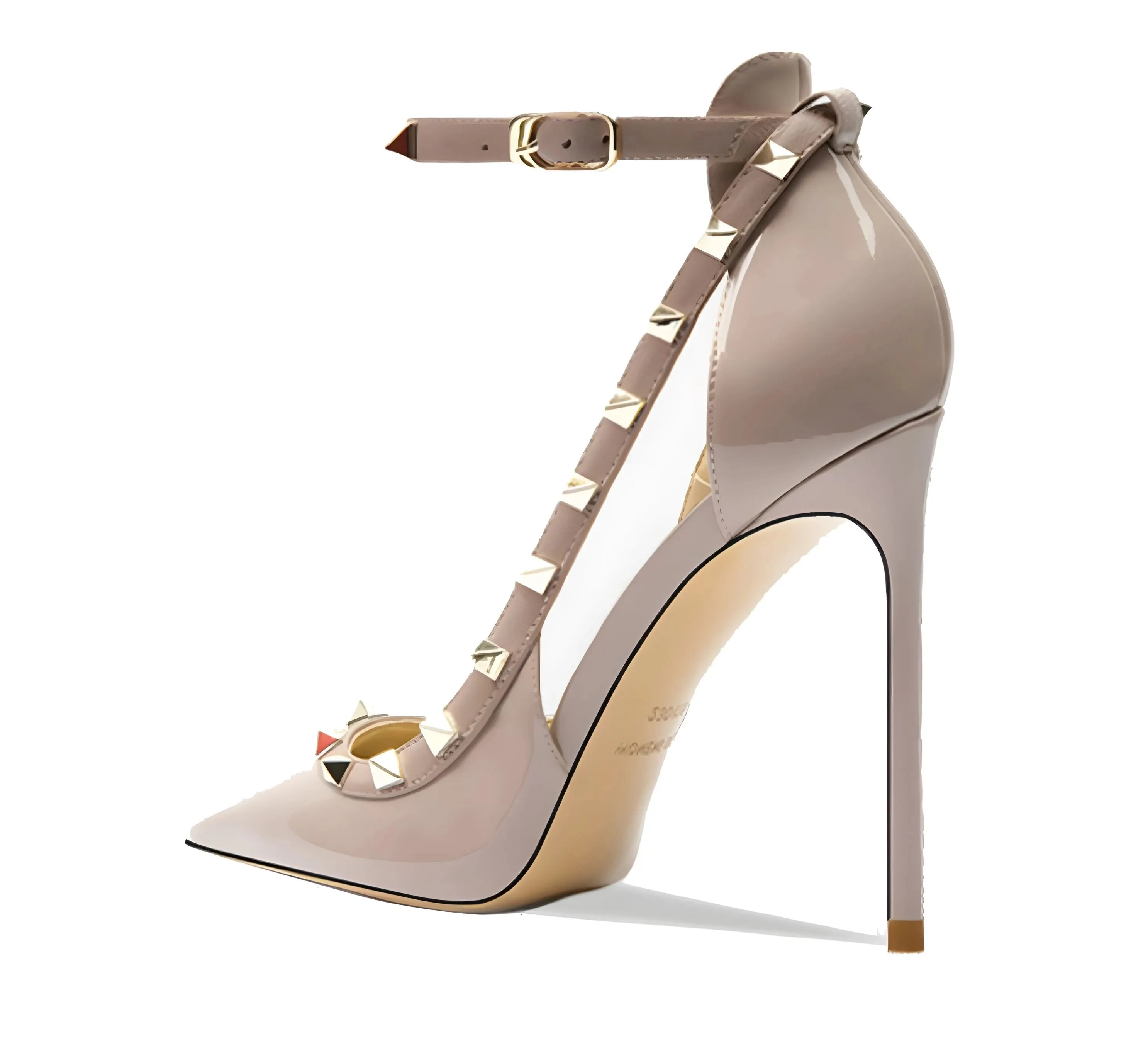 Ultra-Thin 12cm High Heel Patent Leather Pumps