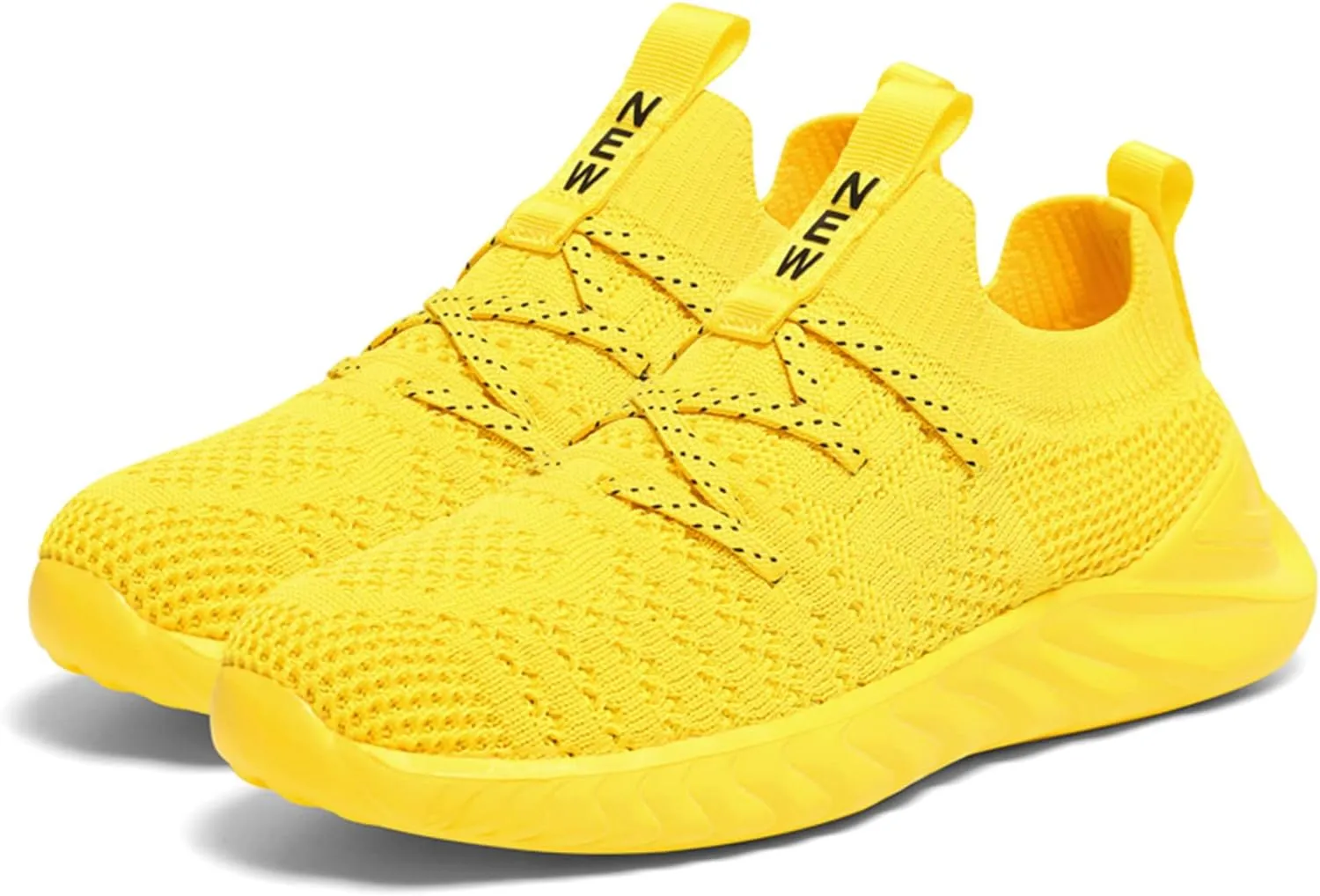 UMANPOO Kids Running Shoes Boys Girls Barefoot Slip On Sneakers Casual Walking Tennis Athletic Gym Sock Shoes Non Slip