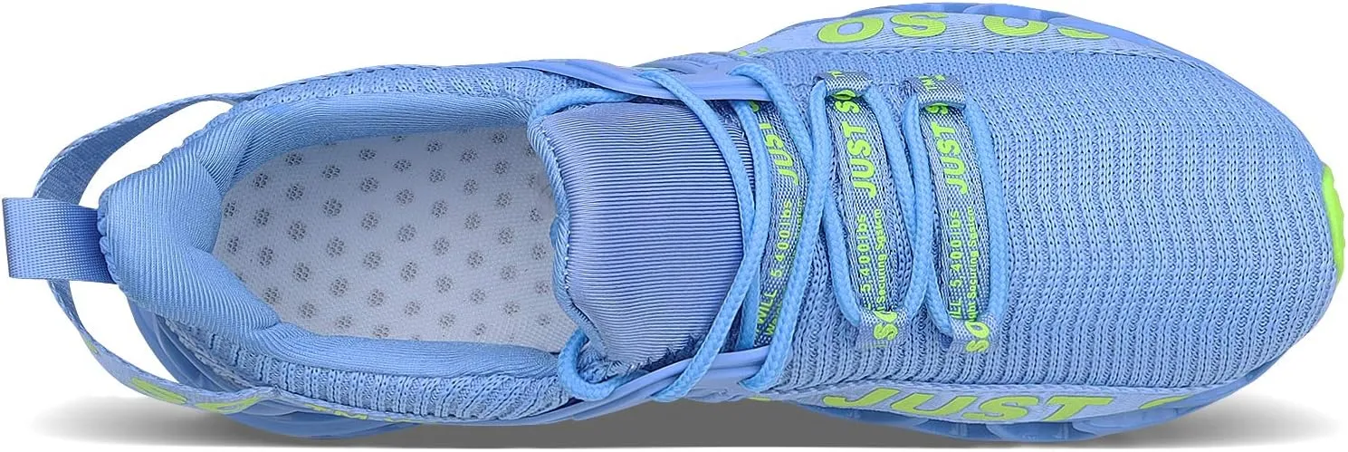 UMYOGO Women's Running Shoes Non Slip Athletic Tennis Walking Blade Type Sneakers