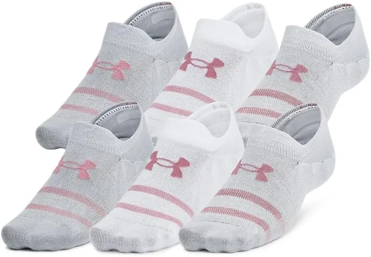Under Armour Unisex Adult Essential Ultra Low Tab Socks (6 Pairs)