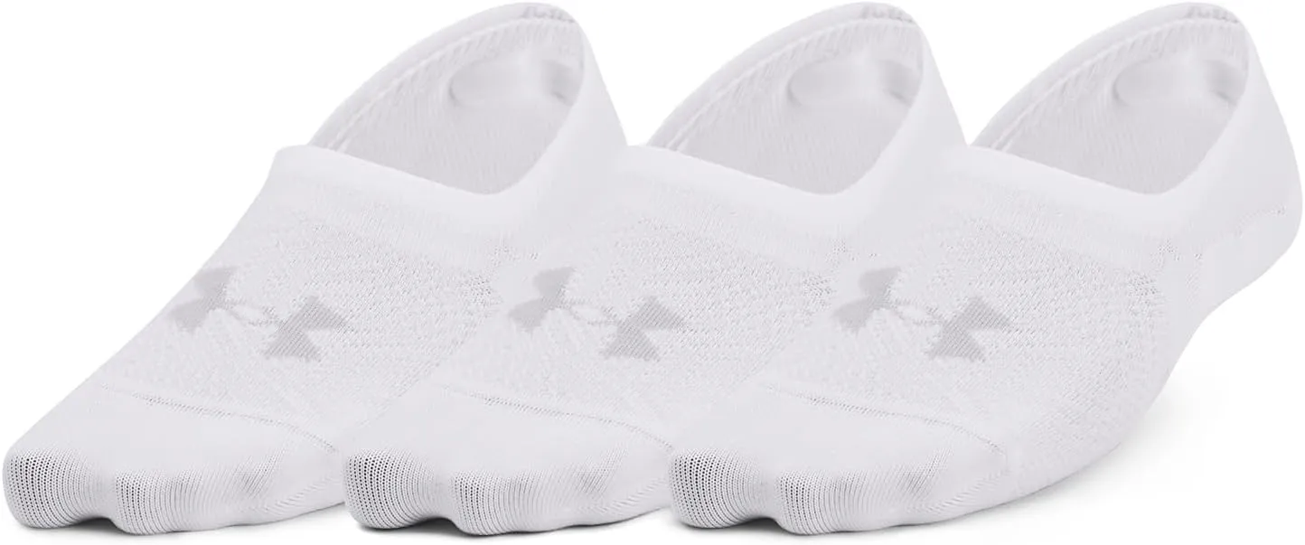 Under Armour Women's Breathe Lite Ultra Low Socks 3 Pack
