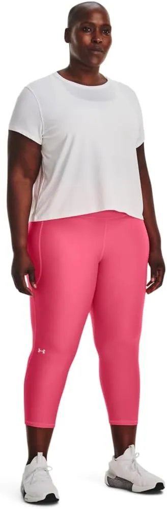 Under Armour Women's HeatGear High Waisted Pocketed Capri