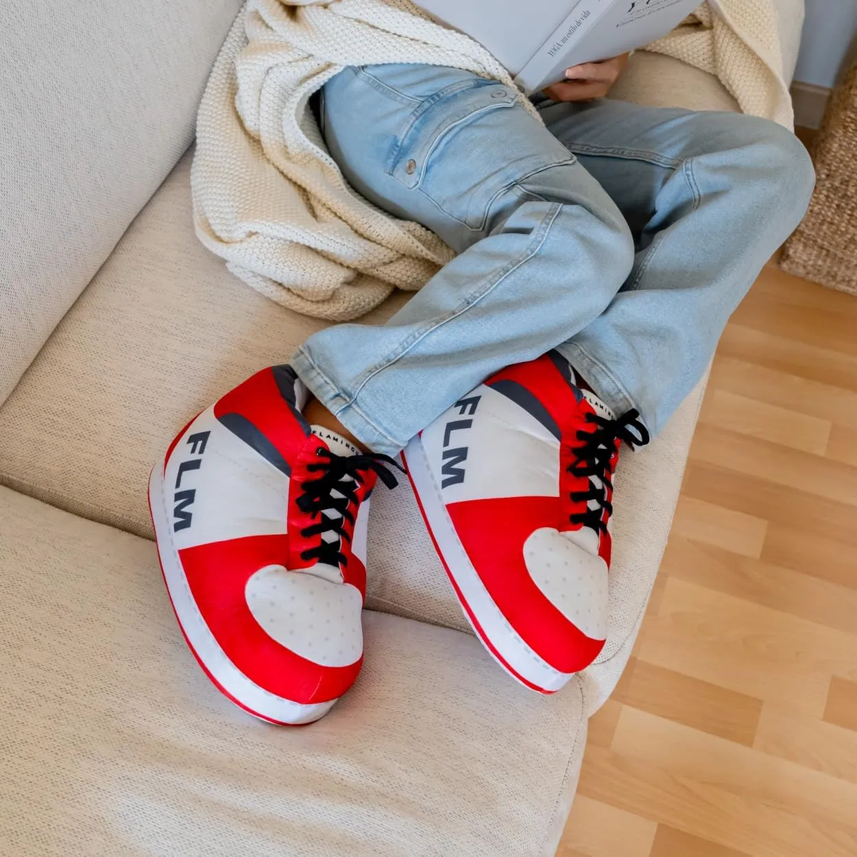Unisex House Slippers - Women's & Men's, Non-Slip, One Size