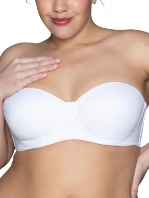 Vanity Fair Women's Beauty Back Smoothing Strapless Bra, 4-Way Stretch Fabric, Lightly Lined Cups Up to H