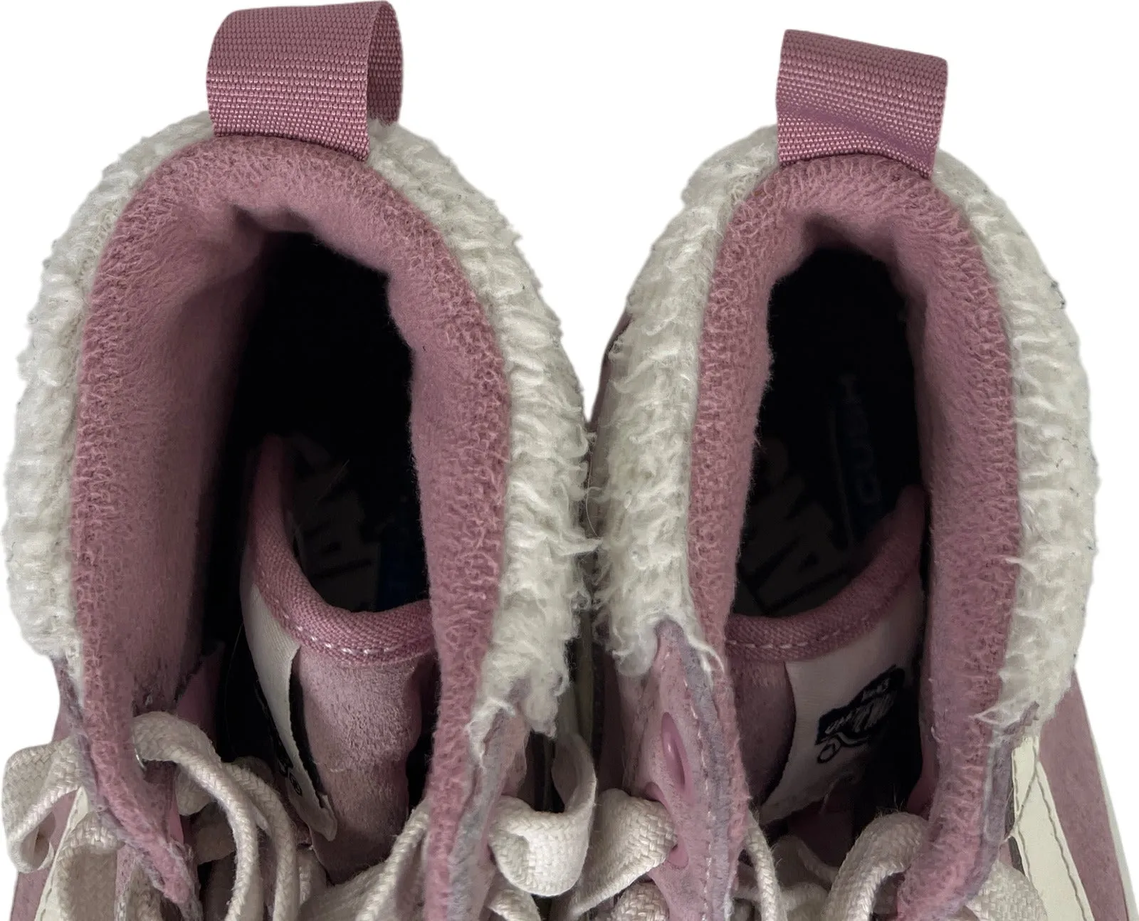 Vans Women’s Purple MTE Suede Sherpa Trim Hi Top Sneakers - 5