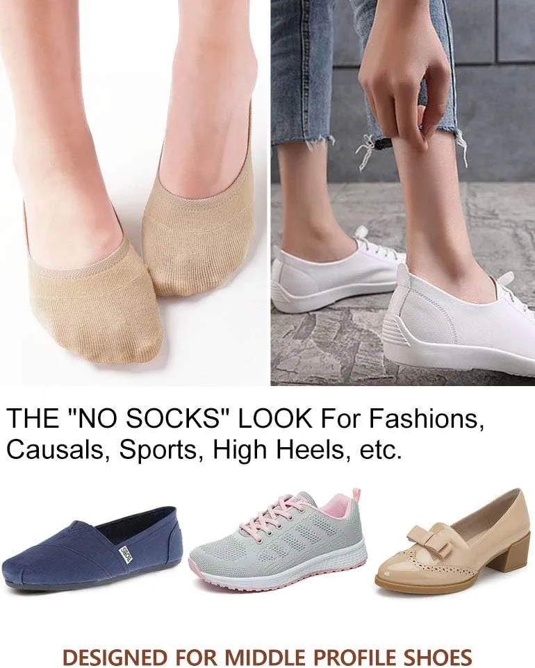VERO MONTE SPORTS No Show Socks Women Cotton No Show Socks Loafers Sports Liners