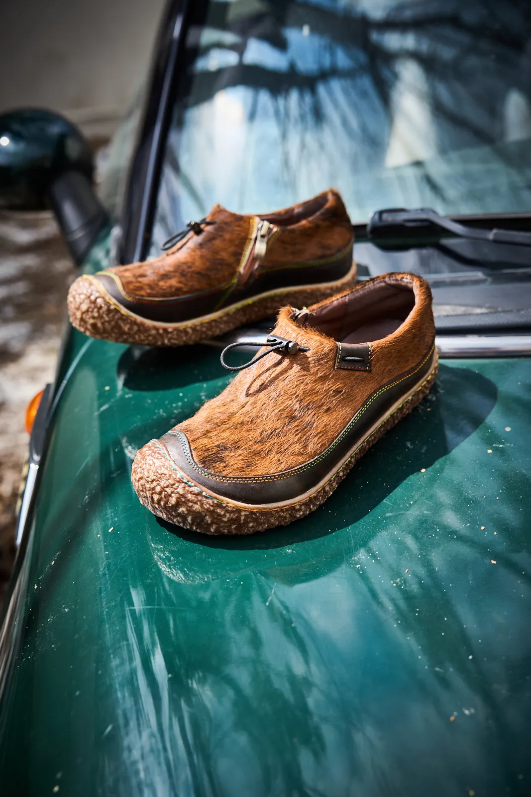 Vicconfy | Pass You By Fuzzy Feeling Outdoor Sneaker
