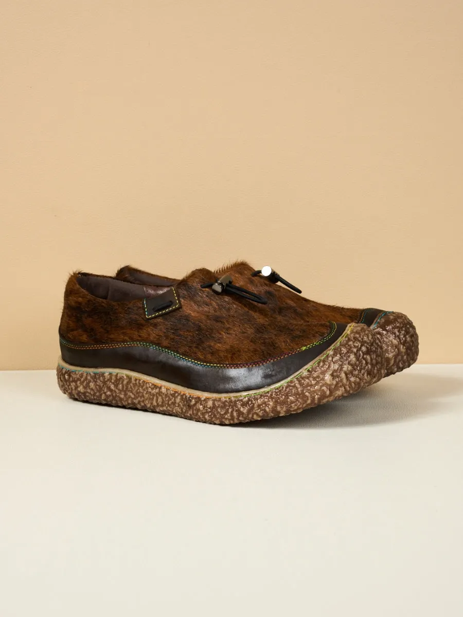 Vicconfy | Pass You By Fuzzy Feeling Outdoor Sneaker