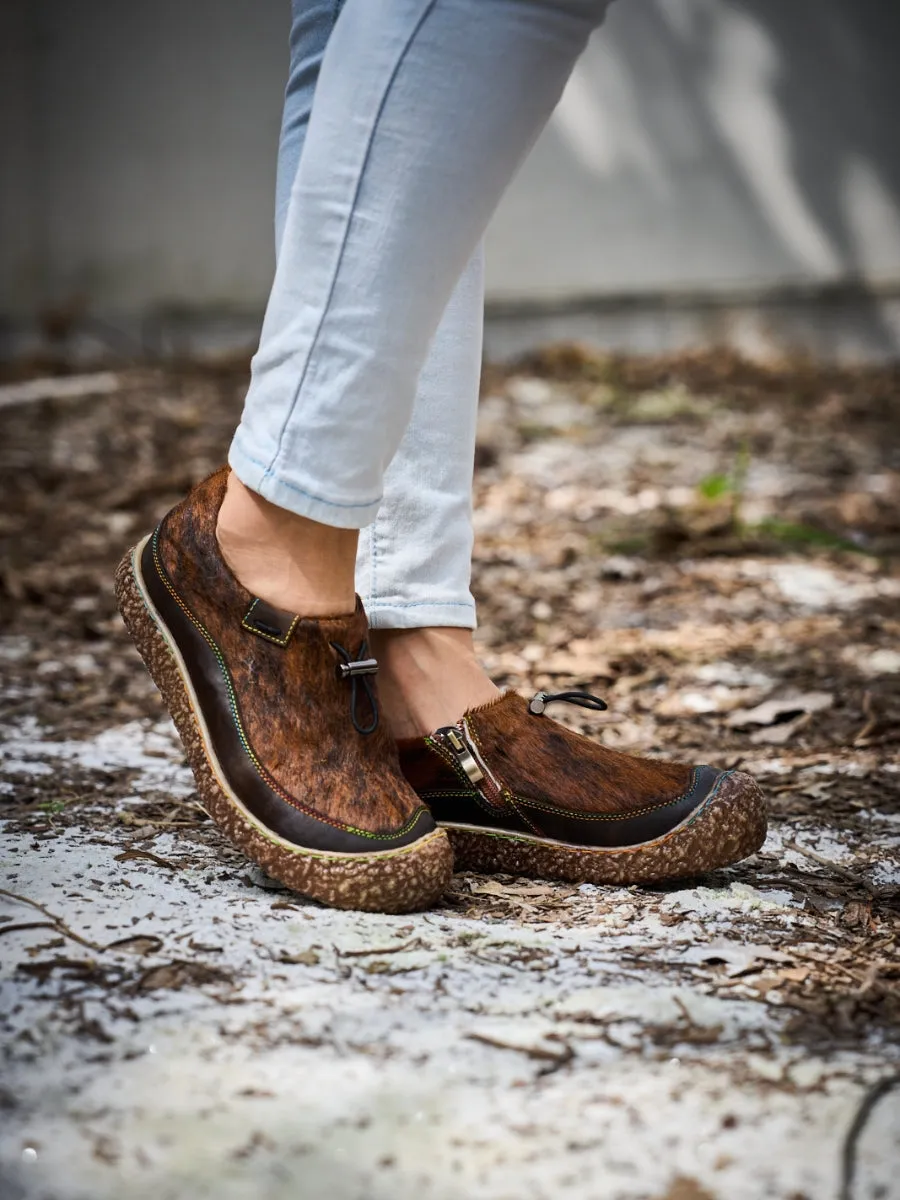 Vicconfy | Pass You By Fuzzy Feeling Outdoor Sneaker
