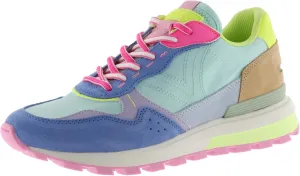 victoria Unisex-Adult Luna Nylon & Suede Multicolor Sneaker