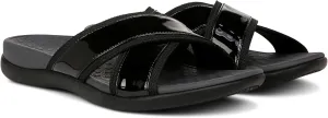 Vionic Merced Women's Cross Strap Slide Orthotic Sandals