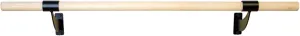 VITA Barre Wall-Mounted Single Ballet Barre, Classic WB15, Wood | Fixed Height, Made in USA, Home, Studio or Gym Exercise Equipment for Kids & Adults | Dance, Fitness, Pilates