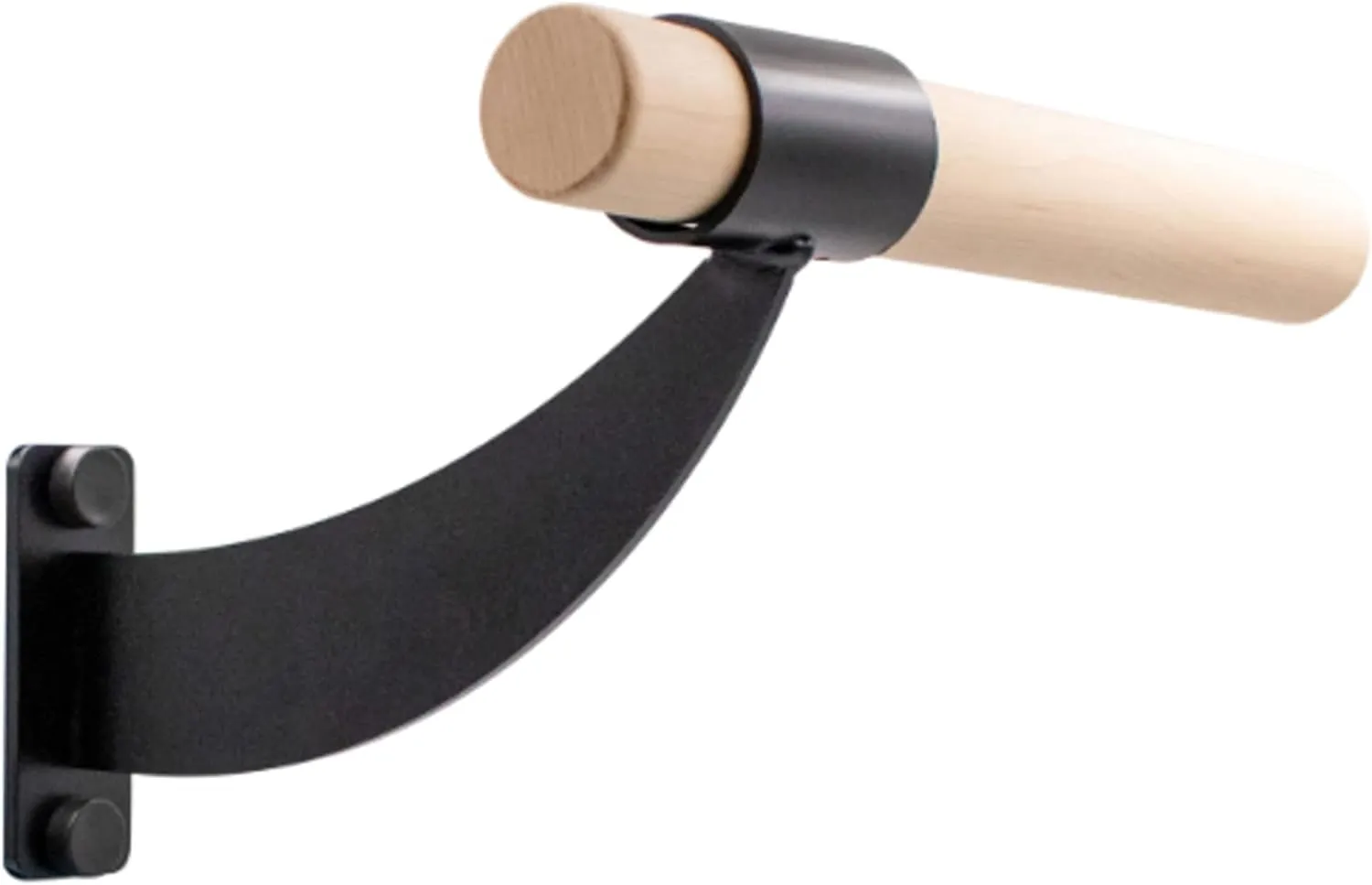 VITA Barre Wall-Mounted Single Ballet Barre, Classic WB15, Wood | Fixed Height, Made in USA, Home, Studio or Gym Exercise Equipment for Kids & Adults | Dance, Fitness, Pilates