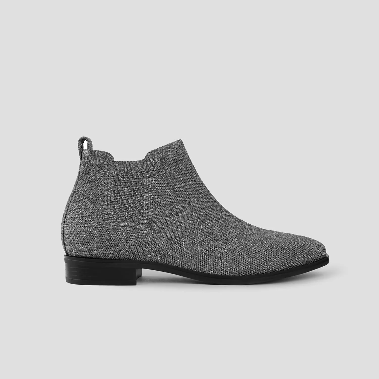 VIVAIA Ryan Pro Women's Ankle Boots Pull on Chelsea Slip on Short Square-toe Booties Lady Dress Blazer Skirt Jeans Winter Fall Water Repellent Ankle Boots