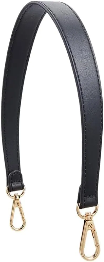 WADORN PU Leather Handbag Purse Handle, 15.7 Inch Short PU Leather Bag Strap Thin Shoulder Bag Strap Replacement Handle Strap