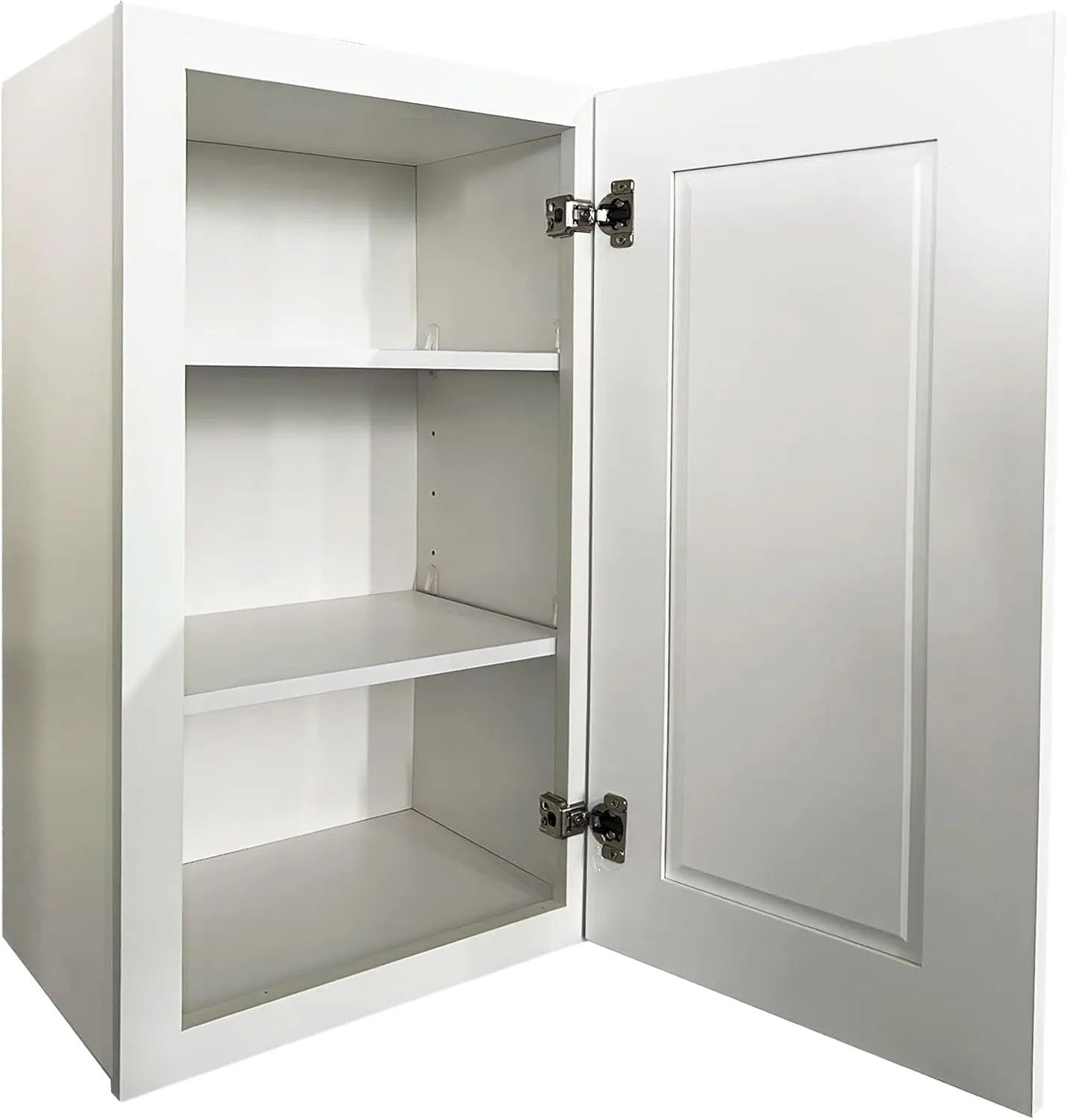 Wall Kitchen Cabinet, RTA Kitchen Cabinets, White Shaker Cabinet, Wall Mounted, RTA Upper Cabinet, Modern for Kitchen and Bathroom with Door, WCWS-W1530