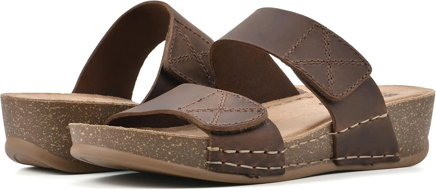 WHITE MOUNTAIN Women's Fervent Wedge Sandal