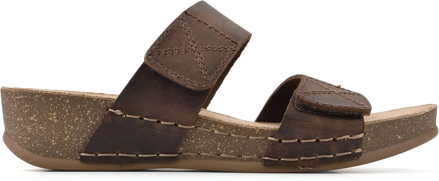WHITE MOUNTAIN Women's Fervent Wedge Sandal