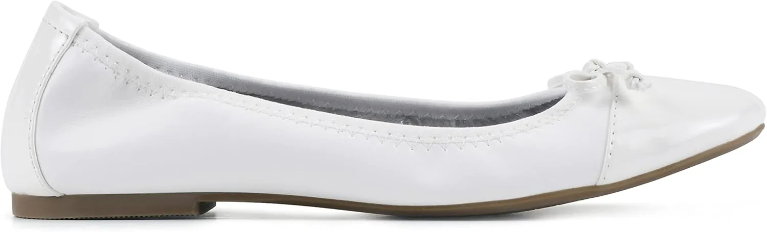 WHITE MOUNTAIN Women's Sunnyside II Flexible Ballet Flat
