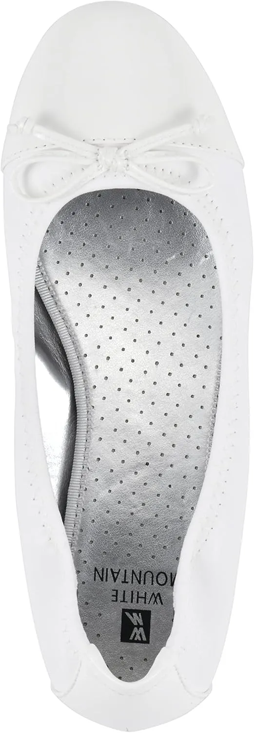 WHITE MOUNTAIN Women's Sunnyside II Flexible Ballet Flat