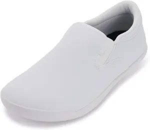 WHITIN Women's Vegan Slip-on Barefoot Shoes Fashion Sneakers | Wide Toe Box | Zero Drop Sole