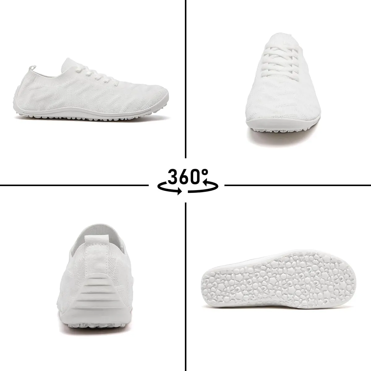 Women Barefoot Shoes Slip-On Lightweight Minimalist Walking Shoes for Travel Hiking Casual Wear Daily Use Zero Drop Thin Sole Soft Breathable Upper
