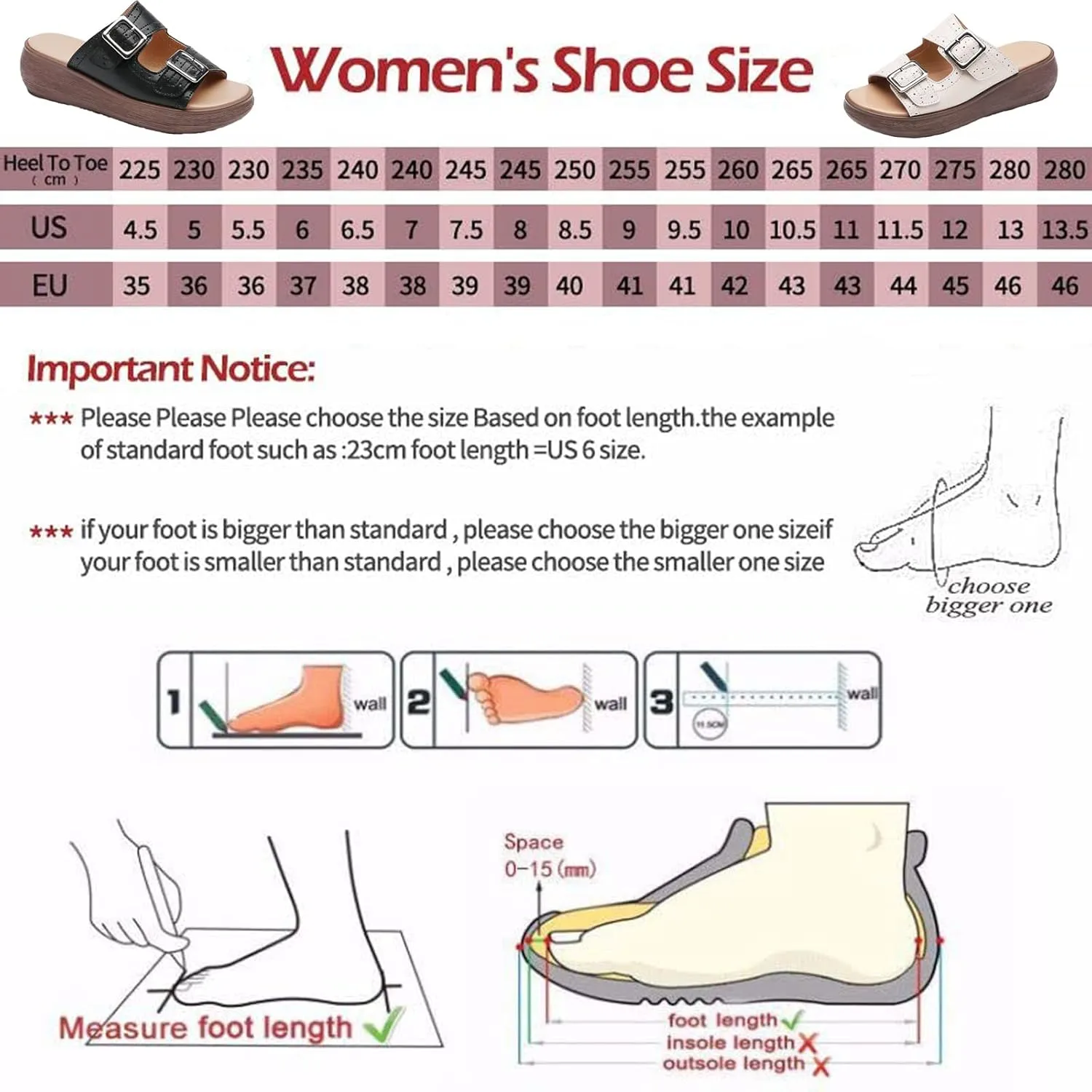 Womens Adjustable Double Buckle Ultra Cushion Sandals,Non-slip Leather Slip on Platform Comfortable Beach Cloud Slides