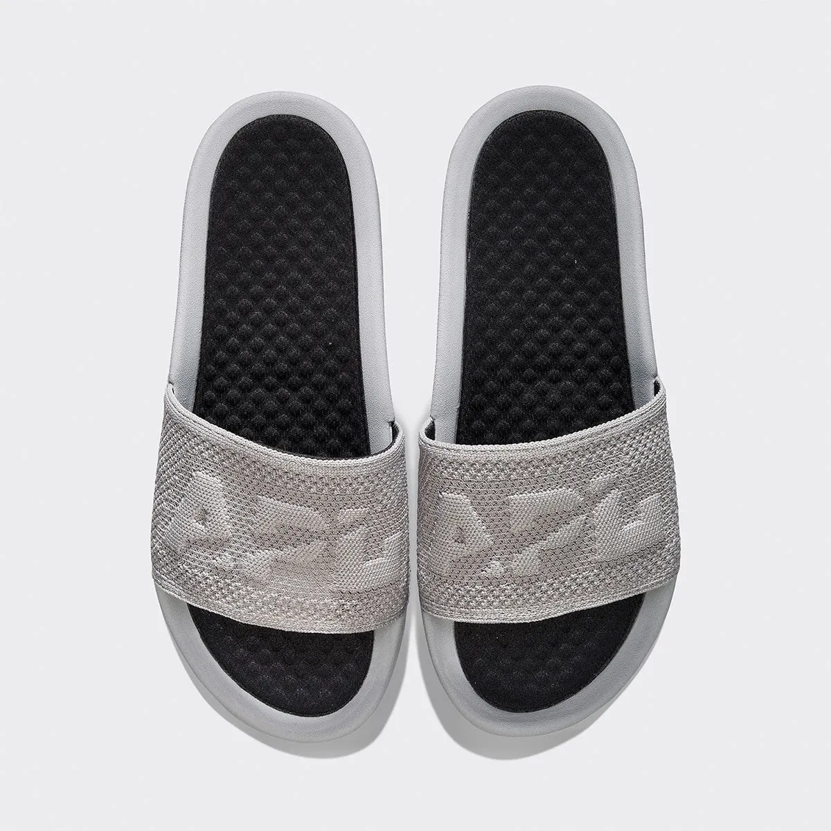 Women's | Big Logo TechLoom Slide | Cement / Black