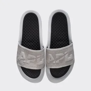Women's | Big Logo TechLoom Slide | Cement / Black
