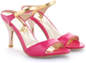 Women's Fashion Slide Sandals Stiletto High Heel Peep Toe Summer Shoes