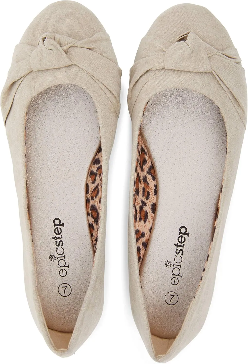 Women's flats with knot front Cute Ballet Flats for Women Casual or Dressy shoes for women Comfortable flats womens shoes
