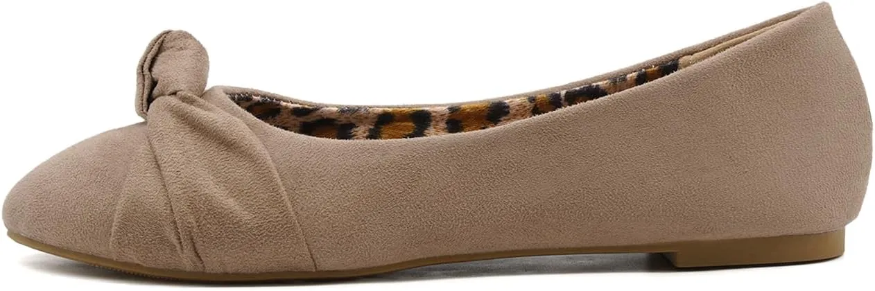 Women's flats with knot front Cute Ballet Flats for Women Casual or Dressy shoes for women Comfortable flats womens shoes