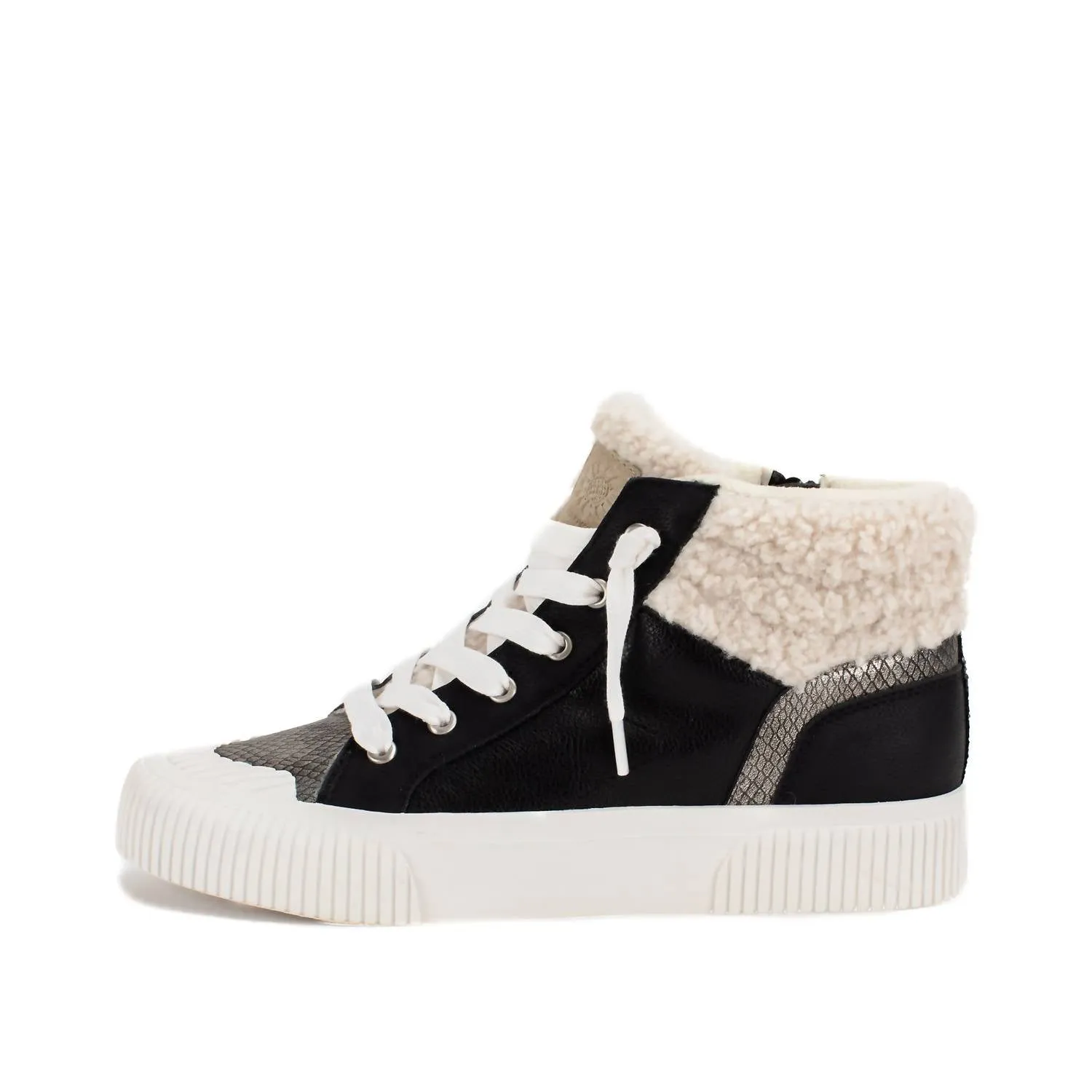 Women's Gaston High Top Sneaker In Black