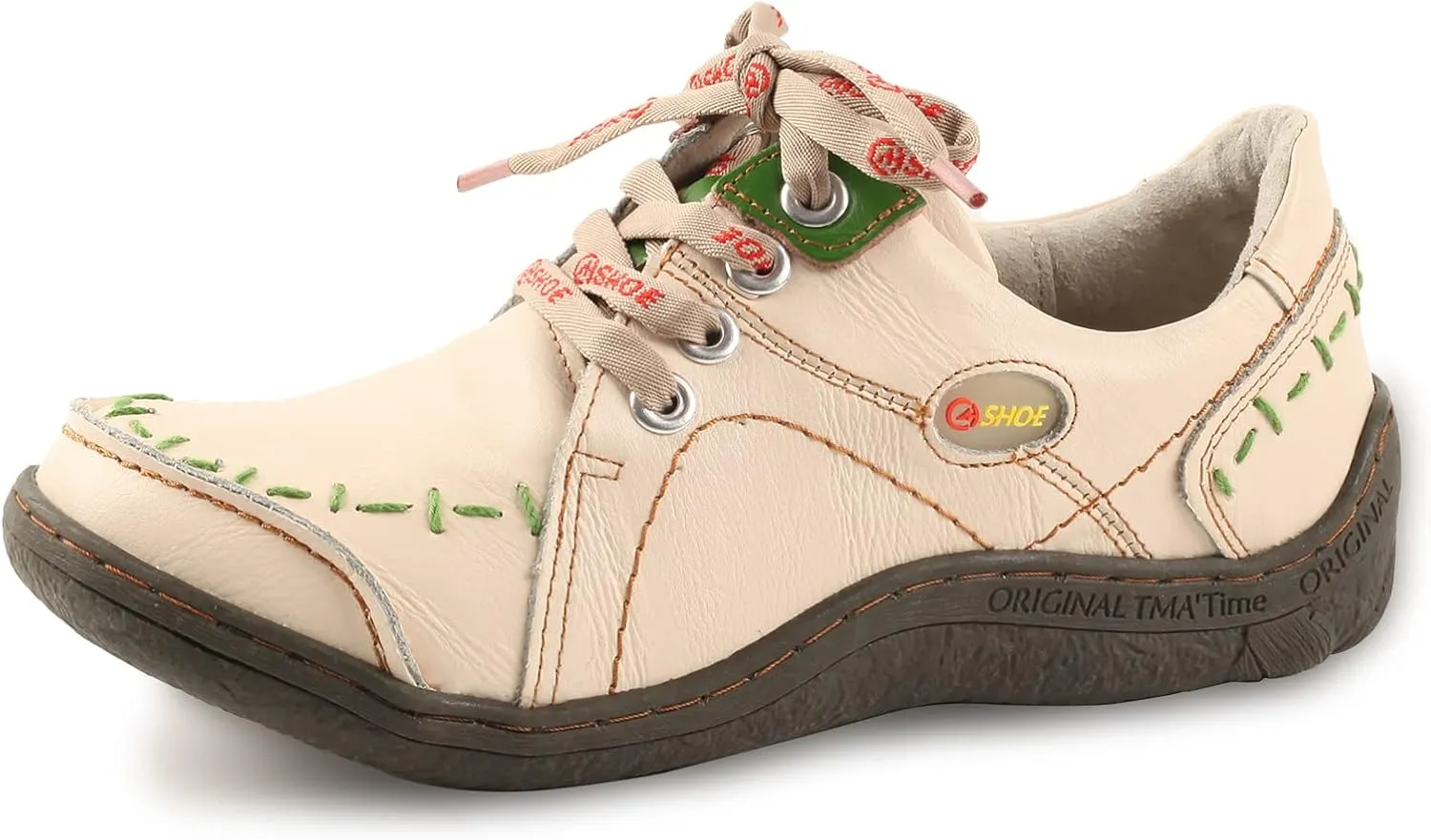 Women's Genuine Leather Soft Sole Casual Sneaker