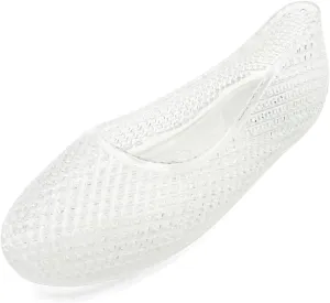 Women's Glitter Jelly Ballet Flats