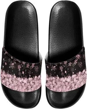 Womens House Slide Sandals Lightweight Cushion Shower Shoes Open Toe EVA Beach Dress Shoes Extremely Comfy Slippers Slip On Flip Flops for Indoor & Outdoor