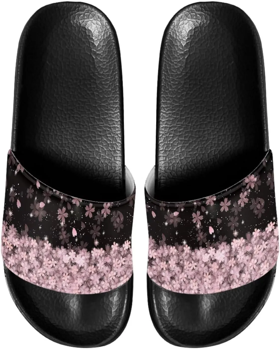 Womens House Slide Sandals Lightweight Cushion Shower Shoes Open Toe EVA Beach Dress Shoes Extremely Comfy Slippers Slip On Flip Flops for Indoor & Outdoor