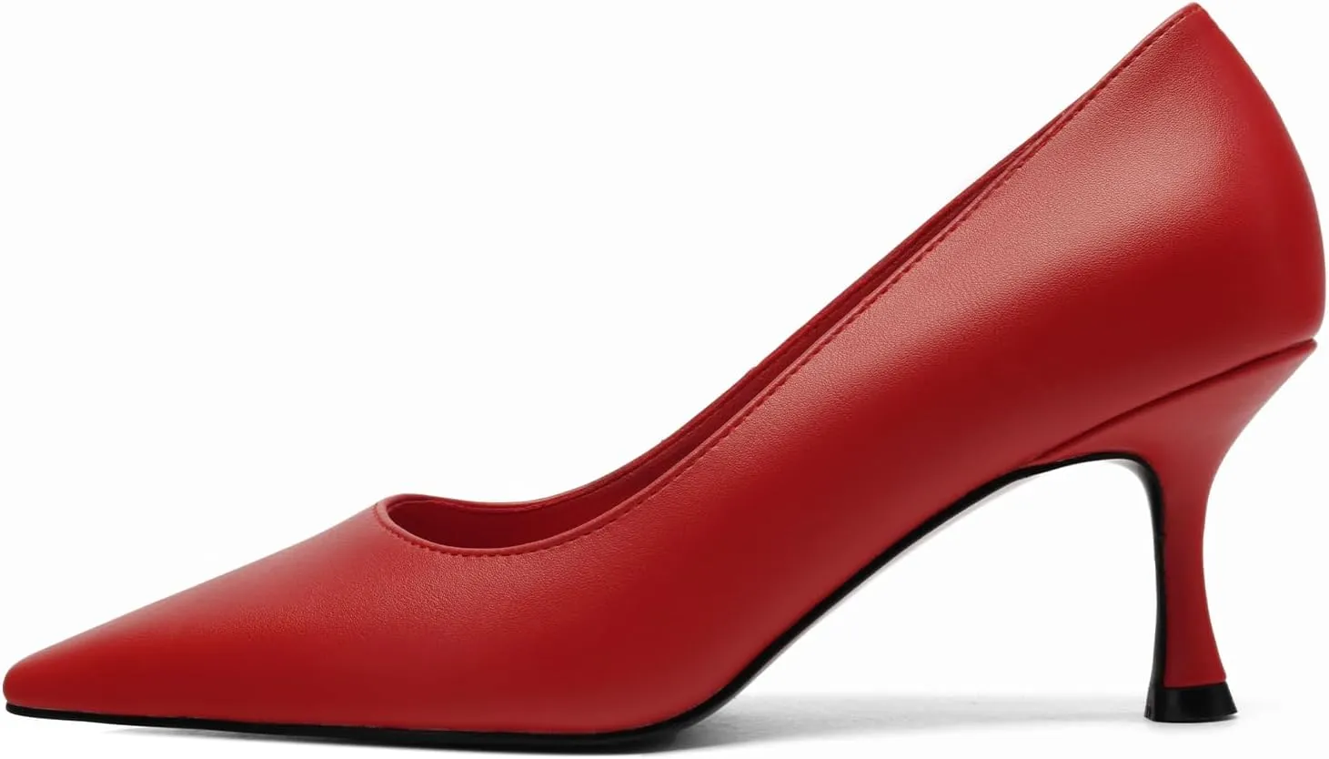 Women's Low Heel Pointed Toe Kitten Heel Daily Shallow Mouth Shoes on Stilettos Fine High Heels Party Wedding Prom Work Formal Dress Shoes Office Event Comfort Heels