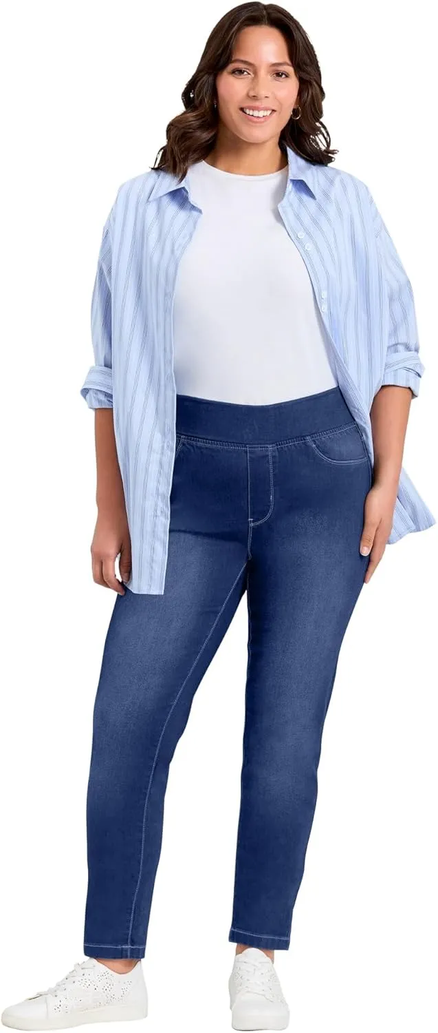 Women's Plus Size Butter Denim Pull On Jean