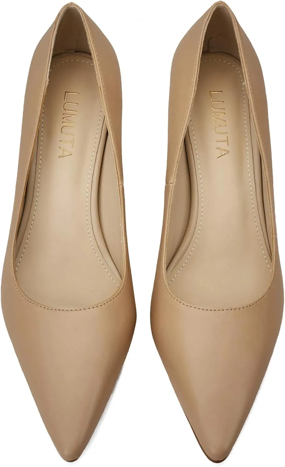 Women's Pointed Pumps Sexy Stiletto Heels Closed Pumps Comfortable Stylish Slip-On Dress Shoes for Party Wedding Proms Work Shoes